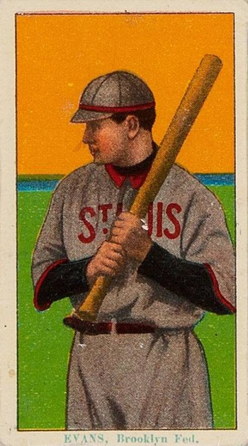 1914 Coupon Cigarettes (Type 2) Steve Evans #66 Baseball Card