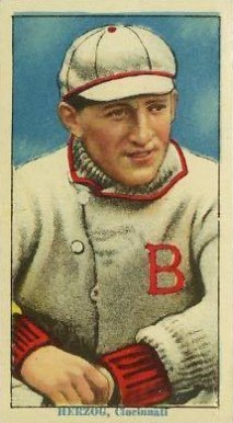 1914 Coupon Cigarettes (Type 2) Buck Herzog #75 Baseball Card