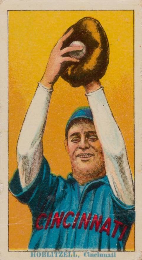 1914 Coupon Cigarettes (Type 2) Dick Hoblitzell #77 Baseball Card