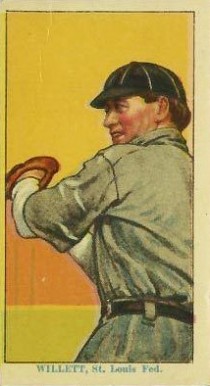 1914 Coupon Cigarettes (Type 2) Ed Willett #179 Baseball Card