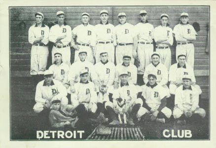 1907 H.M. Taylor Postcards Detroit Club # Baseball Card