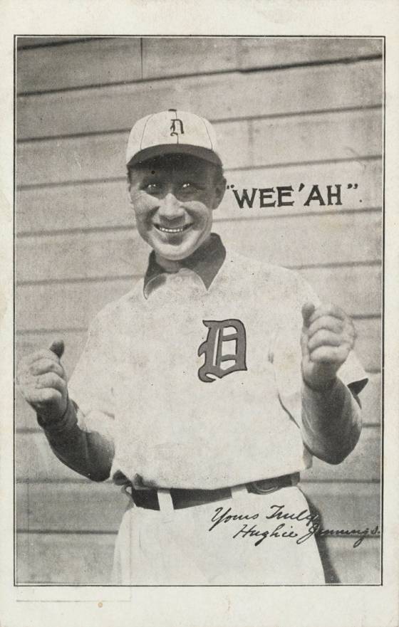 1907 H.M. Taylor Postcards Hughie Jennings # Baseball Card