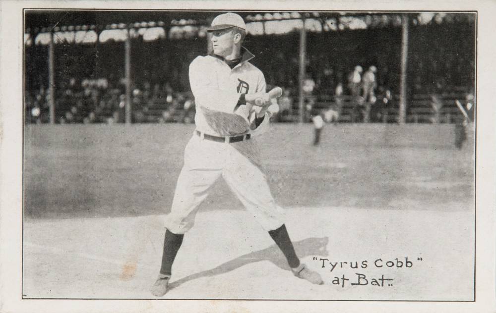 1907 H.M. Taylor Postcards Ty Cobb # Baseball Card