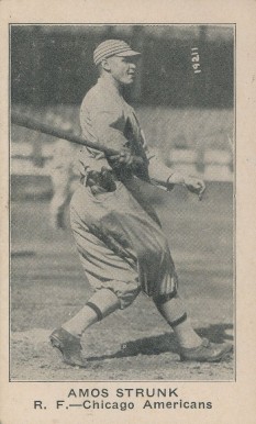 1921 Standard Biscuit Amos Strunk #170 Baseball Card