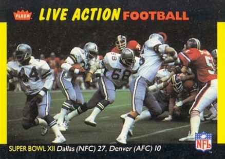 1987 Fleer Team Action Super Bowl XII, Dallas 27-Denver 10 #76 Football Card