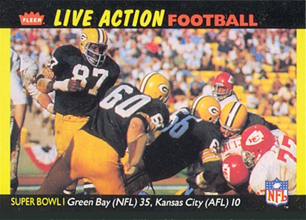 1987 Fleer Team Action Super Bowl I #65 Football Card