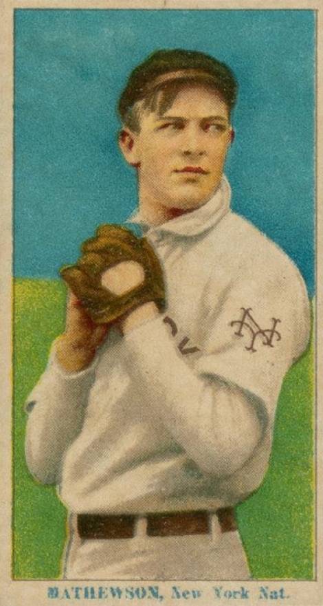 1919 Coupon Cigarettes (Type 3) Christy Mathewson #45 Baseball Card