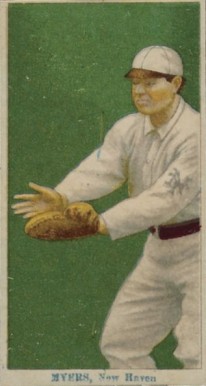 1919 Coupon Cigarettes (Type 3) Chief Myers #54 Baseball Card