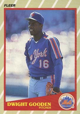 1989 Fleer Superstars Dwight Gooden #17 Baseball Card