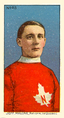 1910 Imperial Tobacco Jeff Malone #85 Hockey Card