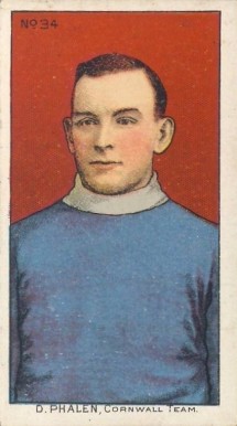 1910 Imperial Tobacco D. Phalen #34 Hockey Card
