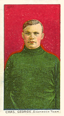 1910 Imperial Tobacco Chas. George Shamrock Team #7 Hockey Card