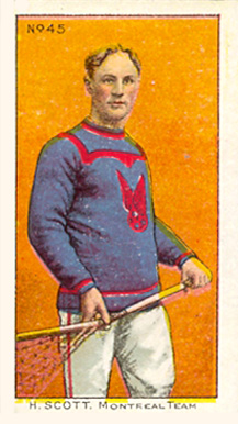 1910 Imperial Tobacco H. Scott Montreal Team #45 Hockey Card