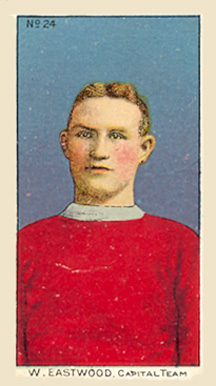 1910 Imperial Tobacco W. Eastwood #24 Hockey Card