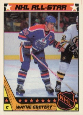 1987 Topps Stickers Wayne Gretzky #5 Hockey Card