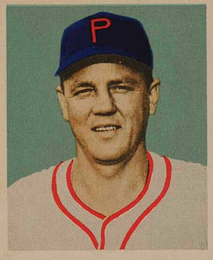 1949 Bowman Pacific Coast League Jake Mooty #23 Baseball Card