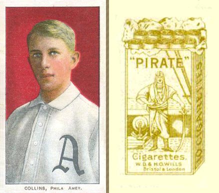 1912 Pirate Cigarettes Eddie Collins #10 Baseball Card