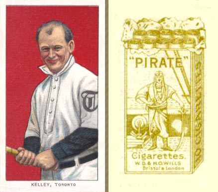 1912 Pirate Cigarettes Joe Kelley #41 Baseball Card