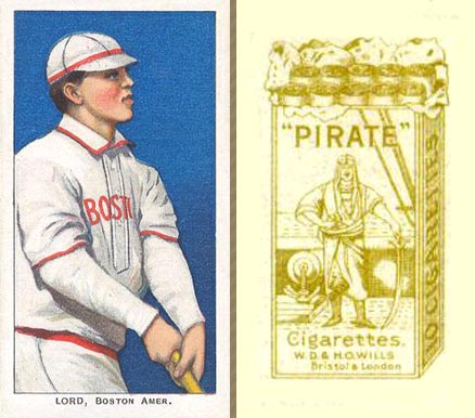 1912 Pirate Cigarettes Harry Lord #47 Baseball Card