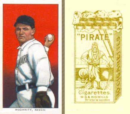 1912 Pirate Cigarettes Joe McGinnity #51 Baseball Card