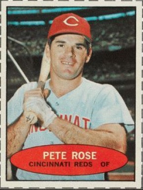 1971 Bazooka No Number Pete Rose # Baseball Card