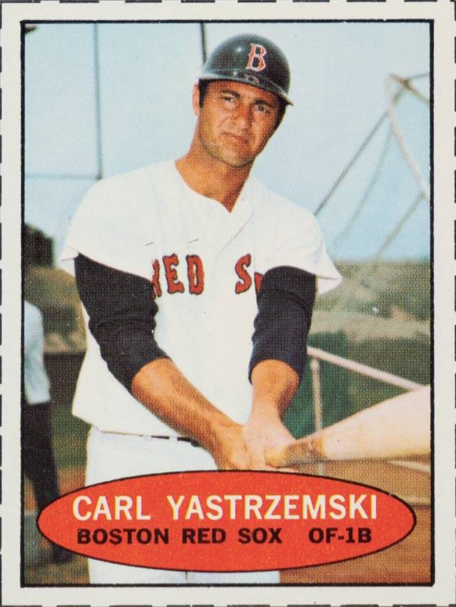 1971 Bazooka No Number Carl Yastrzemski # Baseball Card