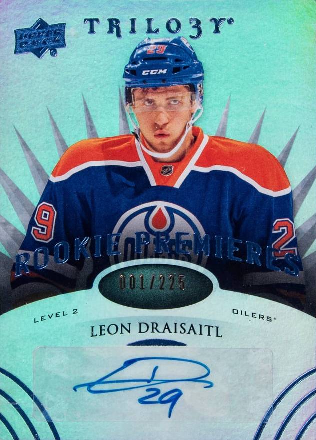 2014 Upper Deck Trilogy Leon Draisaitl #164 Hockey Card