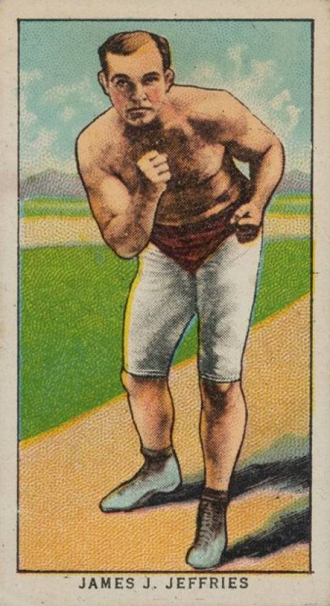 1910 Kopec Cigarettes Sports Champions James J. Jeffries # Other Sports Card