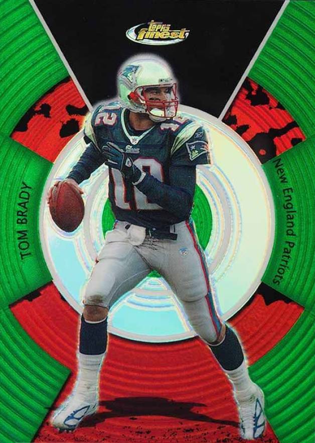 2005 Finest Tom Brady #105 Football Card