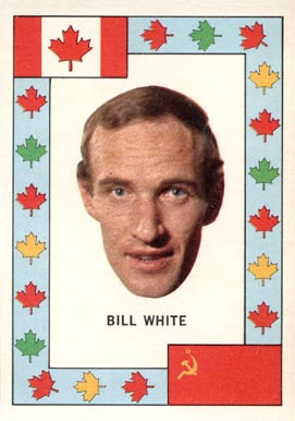 1972 O-Pee-Chee Team Canada Bill White #28 Hockey Card