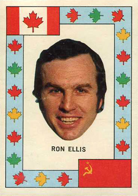 1972 O-Pee-Chee Team Canada Ron Ellis #8 Hockey Card