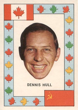 CHANDAIL NHL TEAM CANADA (HOME) SIGNÉ- DENIS HULL 10