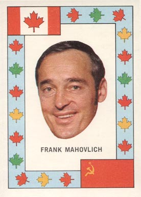 1972 O-Pee-Chee Team Canada Frank Mahovlich #17 Hockey Card