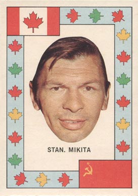 1972 O-Pee-Chee Team Canada Stan Mikita #19 Hockey Card