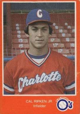 1980 WBTV Charlotte O's Cal Ripken # Baseball Card