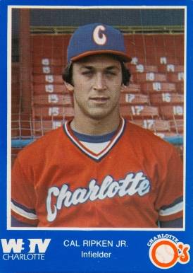1980 WBTV Charlotte O's Cal Ripken Jr. #16 Baseball Card