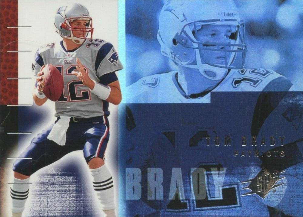 2006 SPx Tom Brady #52 Football Card