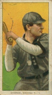 1910 Red Cross Tobacco Type 1 Frank Chance # Baseball Card