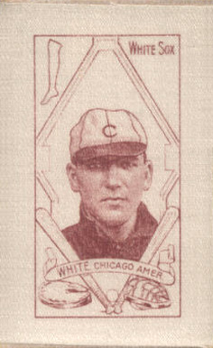 1910 White Silks Doc White # Baseball Card
