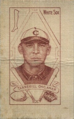 1910 White Silks Lee Tannehill # Baseball Card