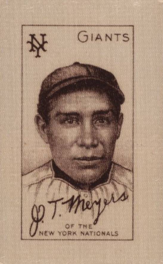 1910 White Silks Chief Meyers # Baseball Card