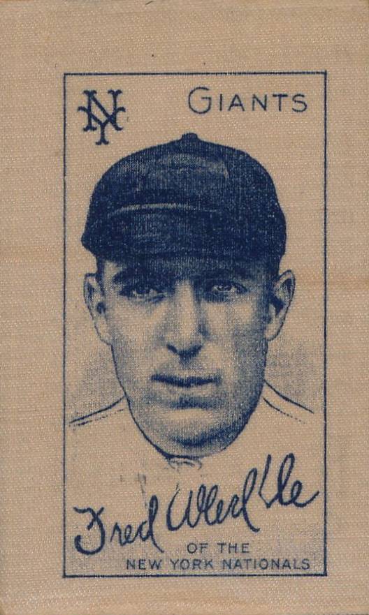 1910 White Silks Fred Merkle # Baseball Card