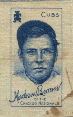 1910 White Silks Mordecai Brown # Baseball Card