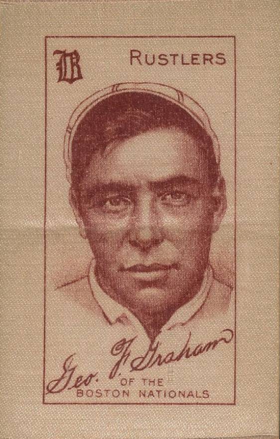 1910 White Silks George Graham # Baseball Card