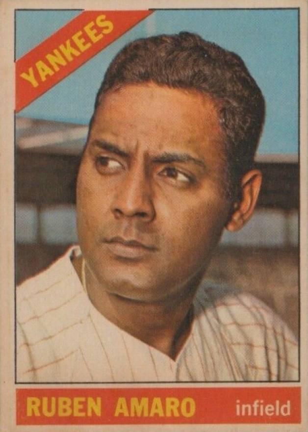 1966 Venezuela Topps Ruben Amaro #186 Baseball Card