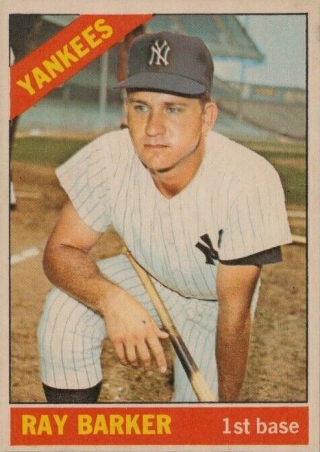 1966 Venezuela Topps Ray Barker #323 Baseball Card