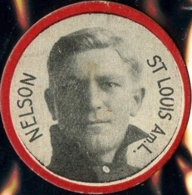 1912 Colgan's Chips Red Border Red Nelson # Baseball Card