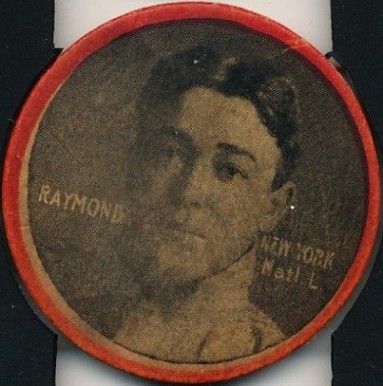 1912 Colgan's Chips Red Border Bugs Raymond # Baseball Card