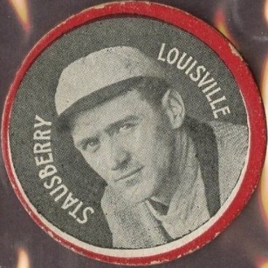 1912 Colgan's Chips Red Border Stausberry, Louisville # Baseball Card