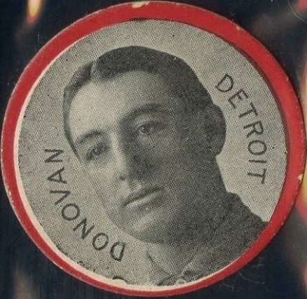 1912 Colgan's Chips Red Borders Bill Donovan #56 Baseball Card